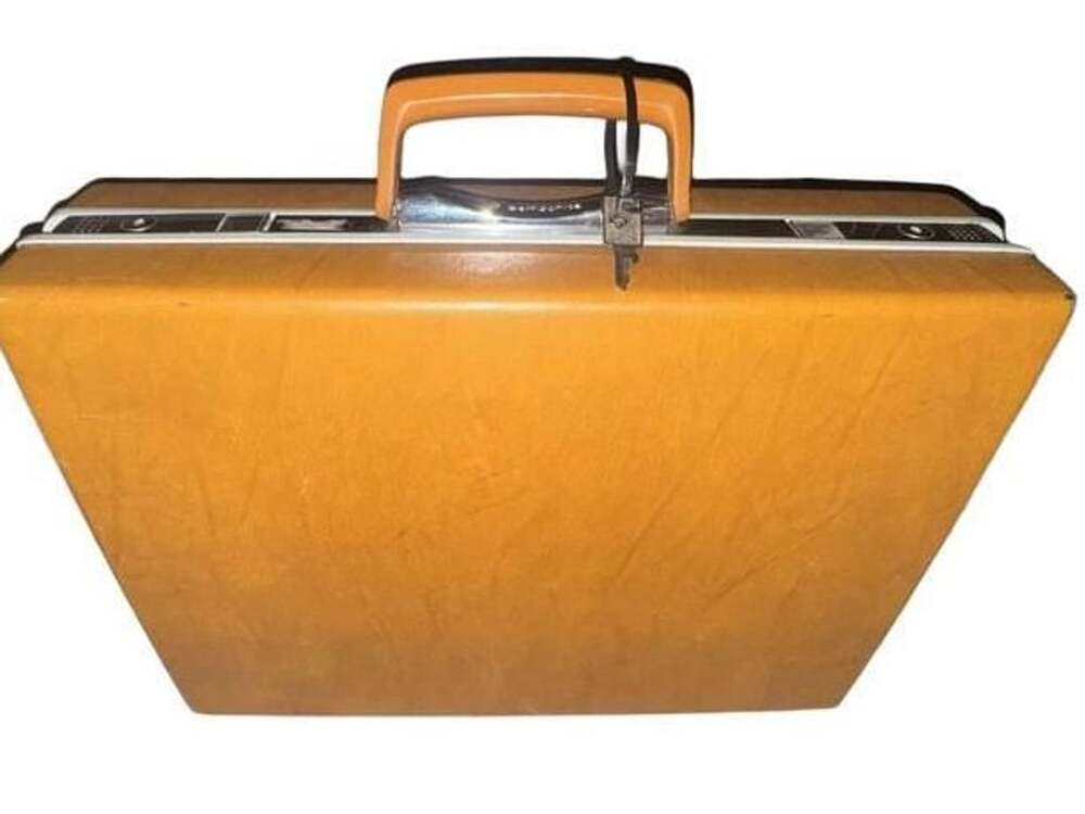 Vintage Samsonite Suitcase and Briefcase - WITH KEYS